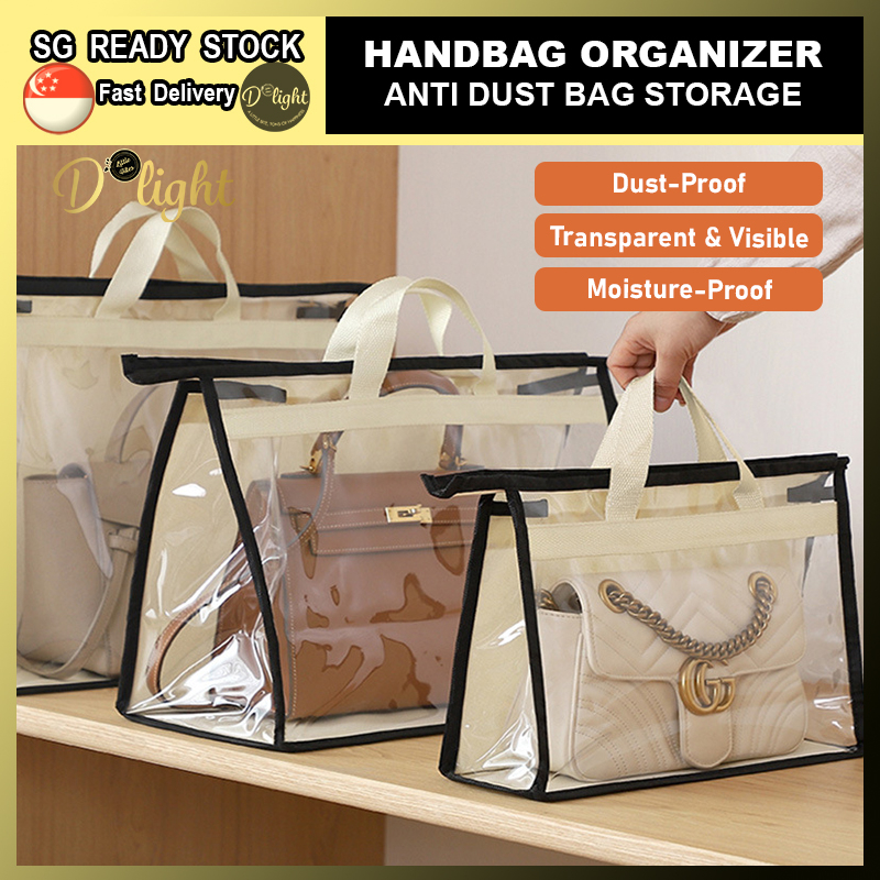 Clear dust bags online for purses