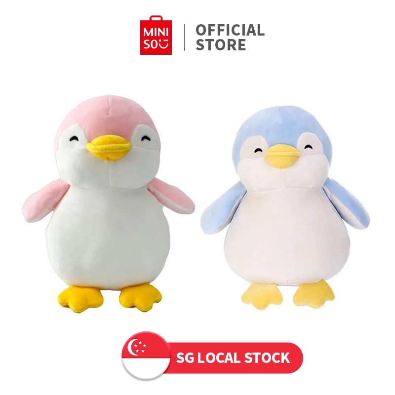 Miniso penguin store stuffed toy