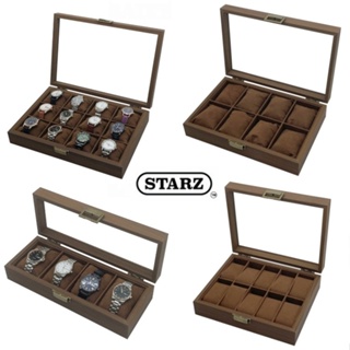 WATCH BOX 3 WATCHES WOOD 3 SLOTS