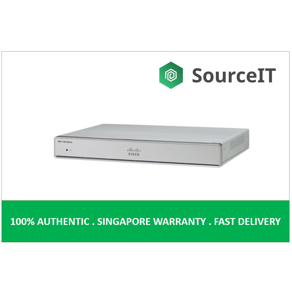 Cisco ISR 1100 4 Ports Dual GE WAN Ethernet Router P/N:C1111-4P