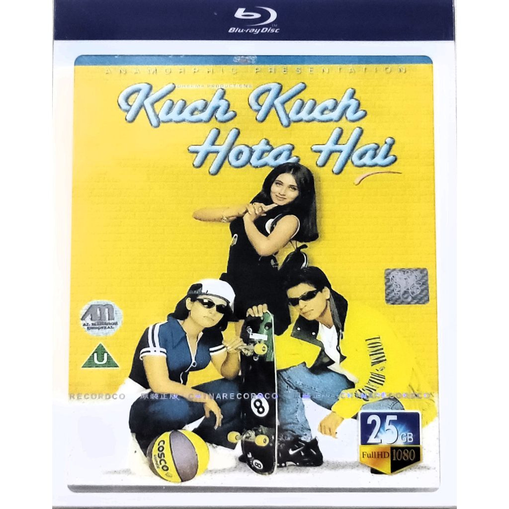 SG SELLER Region Free Blu Ray Hindi Movie Kuch Kuch Hota Hai