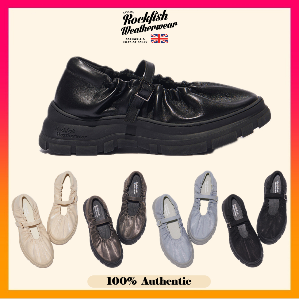 [New Color] Rockfish Weatherwear Flatform Scrunch Mary Jane Sneakers 5 Colors (2023 NEW