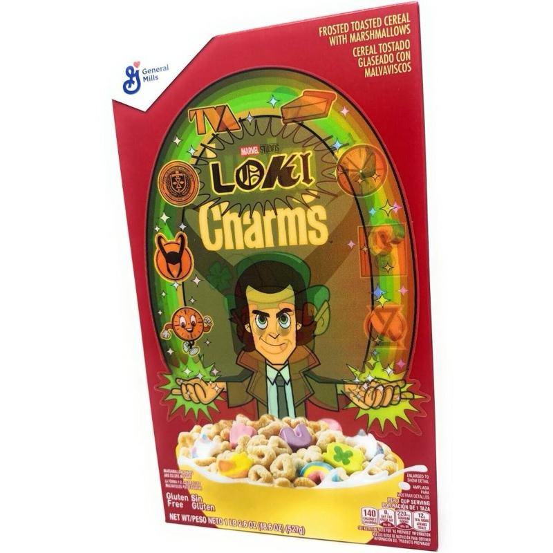 2023 Marvel Loki Charm Lucky Charm Cereal Limited Edition Shopee