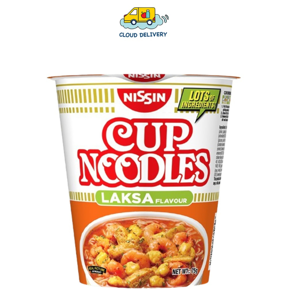 Nissin Instant Cup Noodles - Laksa Flavour | Shopee Singapore