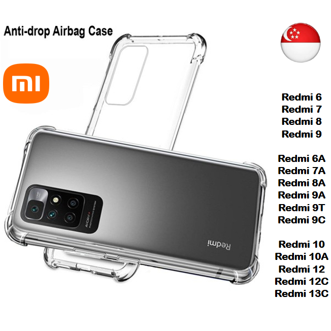 Case For Xiaomi Redmi 13C 12C Soft Silicone TPU Clear Fitted Bumper Cover  For Redmi 12C 12 C Transparent Phone Back Coque