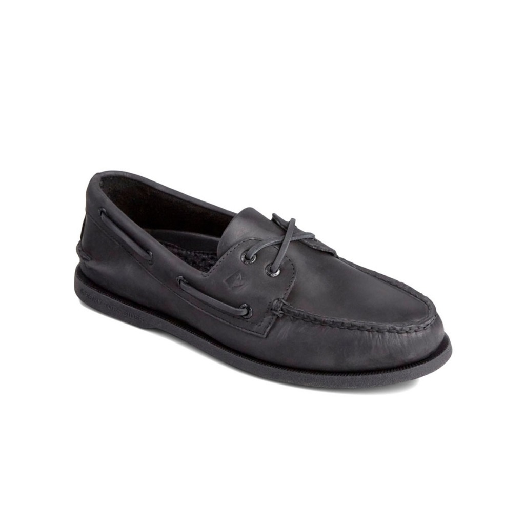 Sperry Men s Authentic Original 2 Eye Boat Shoes Black 0836981 Shopee Singapore