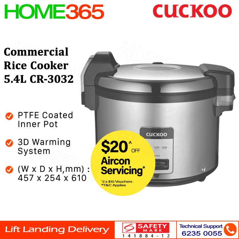 CUCKOO Inner Pot for CRP-DHSR0609F/ DHS068FD / JHSR0609F Rice Cooker for 6  Cups