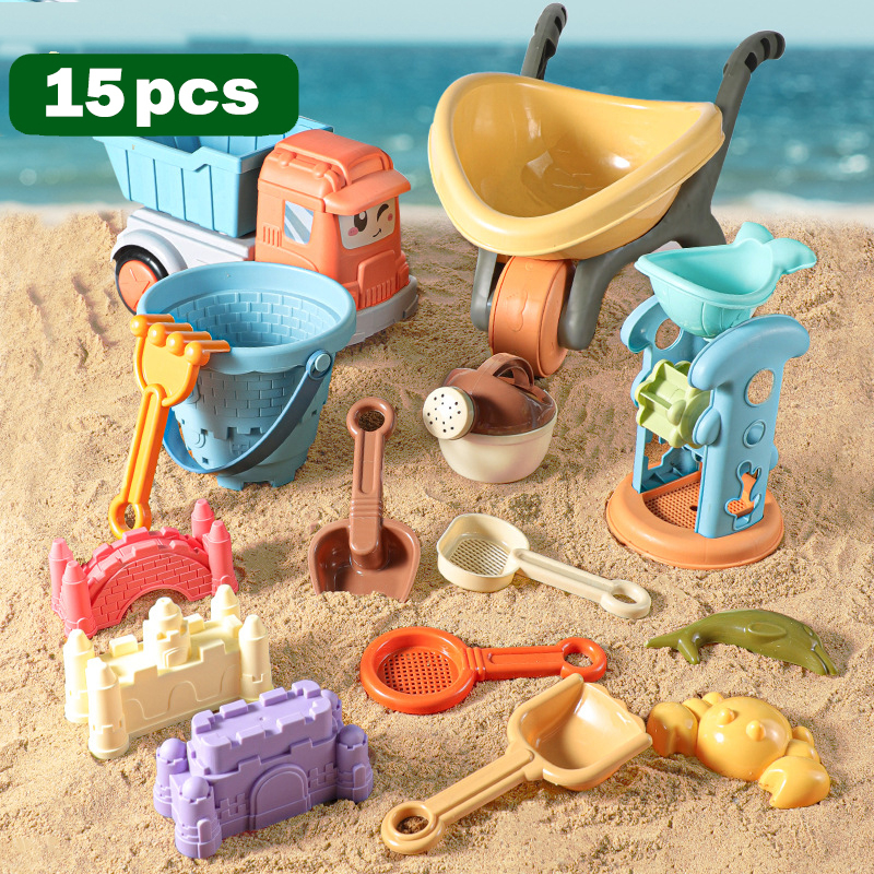 SG Stock Educational Beach Toys Kids Beach Castle Bucket Spade Shovel Rake Water Tools Kids Beach Sand Tool Toys Shopee Singapore