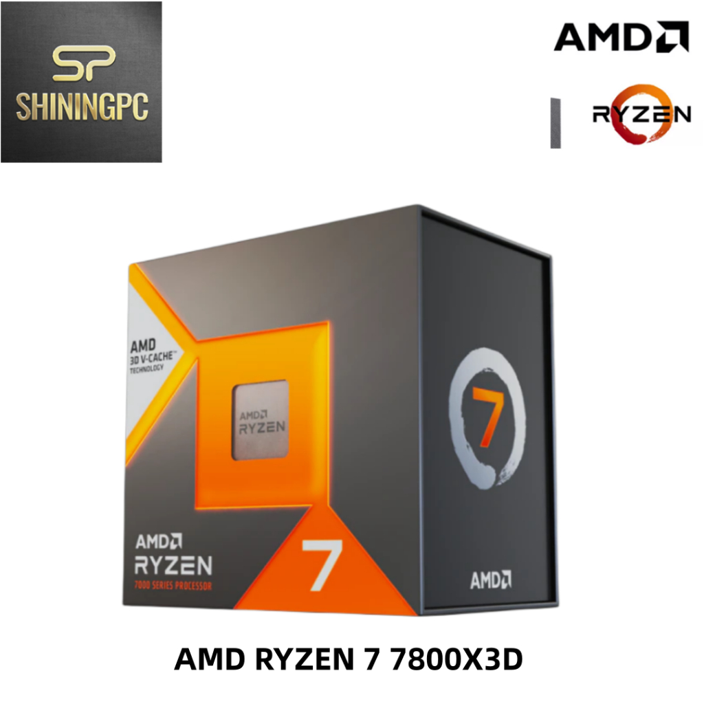 AMD Ryzen 7 7800X3D 7800X 3D - Ryzen 7 7000 Series 8-Core Socket AM5 ...