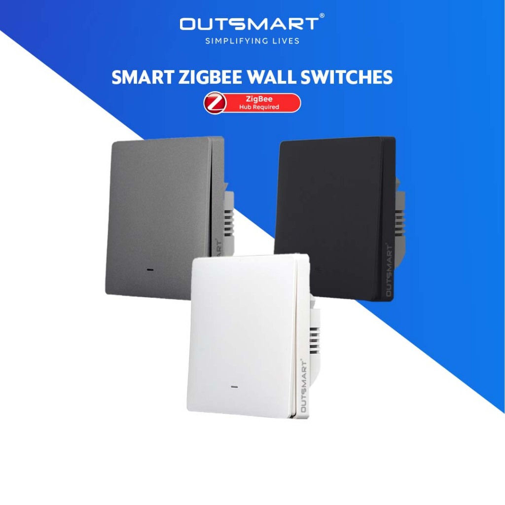 🇸🇬🔥OUTSMART® ZIGBEE SMART LIGHT & FAN SWITCH NO NEUTRAL WIRE NO