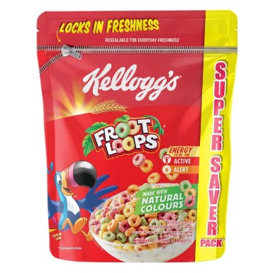 Kellogg's Froot Loops Marvel Hulk Pack 400G/Frosties 70G/Frosties ...