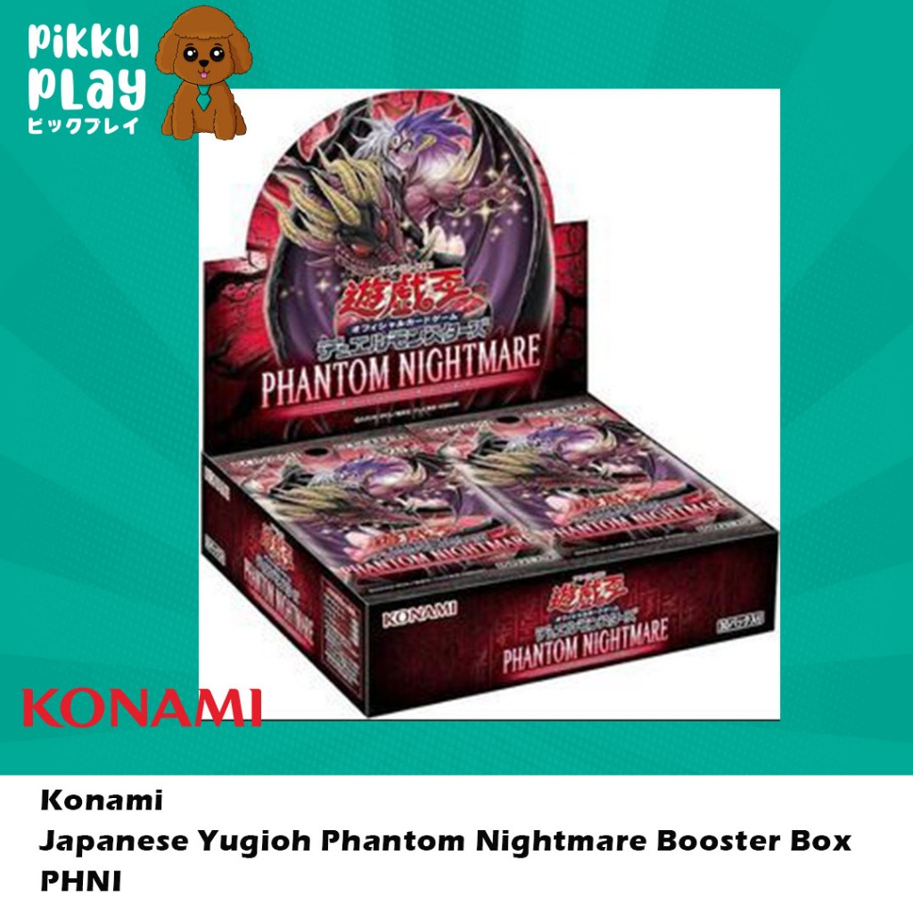 Japanese Yugioh Phantom Nightmare Booster Box PHNI | Shopee Singapore