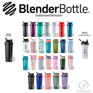 BlenderBottle Just For Fun Classic V2 Shaker Bottle, 28oz Assorted Colours