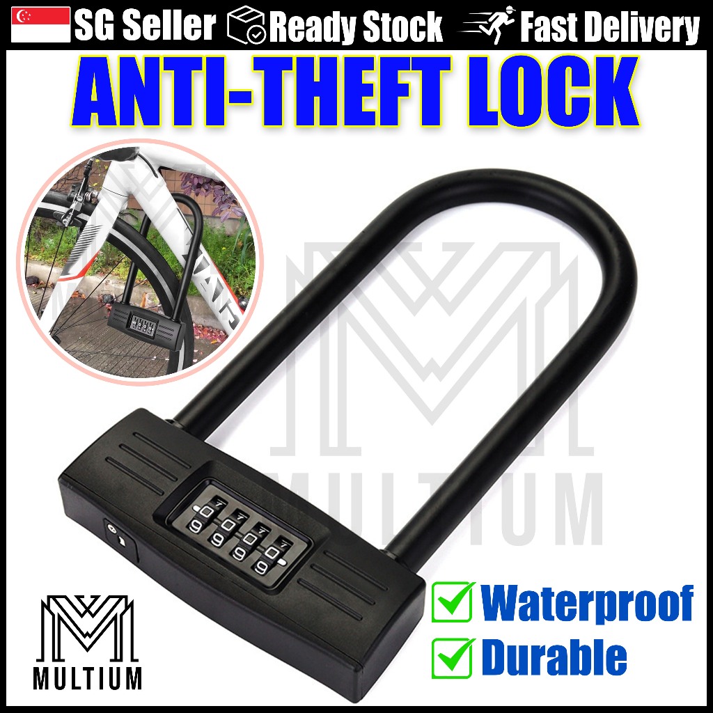 Anti Theft Lock Metal U Lock Door Lock Lock for Gate Lock for