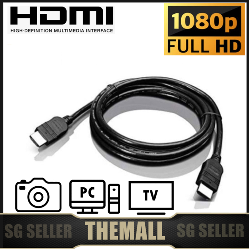 4KHD 1080P HDMI Cable High Speed 4K 60Hz 1.5M TPE Durable Construction