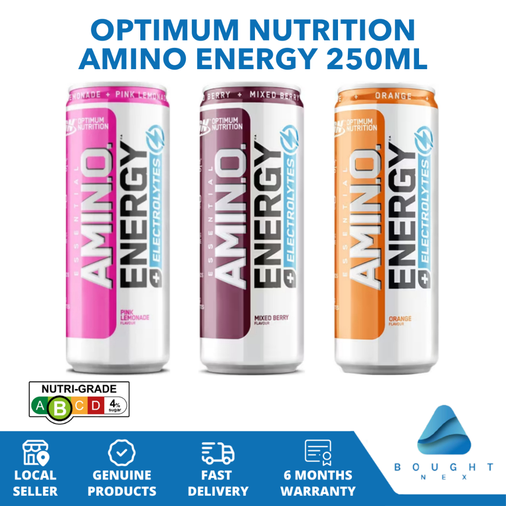 Optimum Nutrition Amino Energy Flavored Electrolytes Drink 250ml