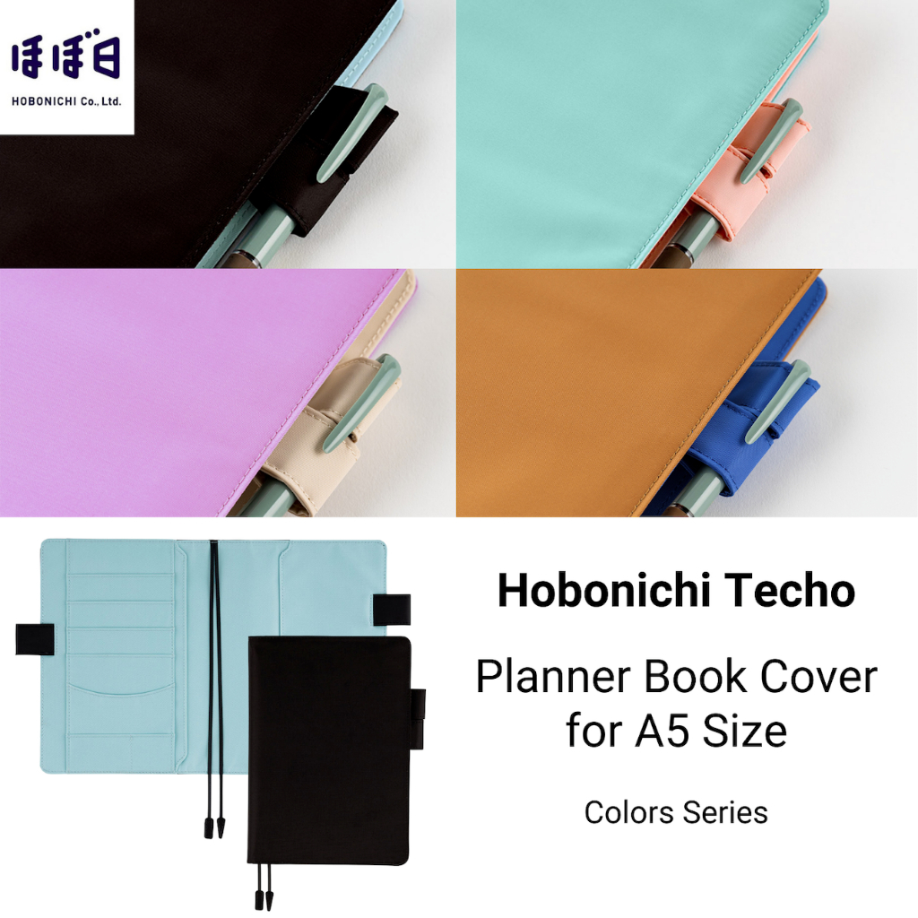 [ Hobonichi Techo ] "Colors series" Planner Book Cover for A5 Planner Cover / Book Cover