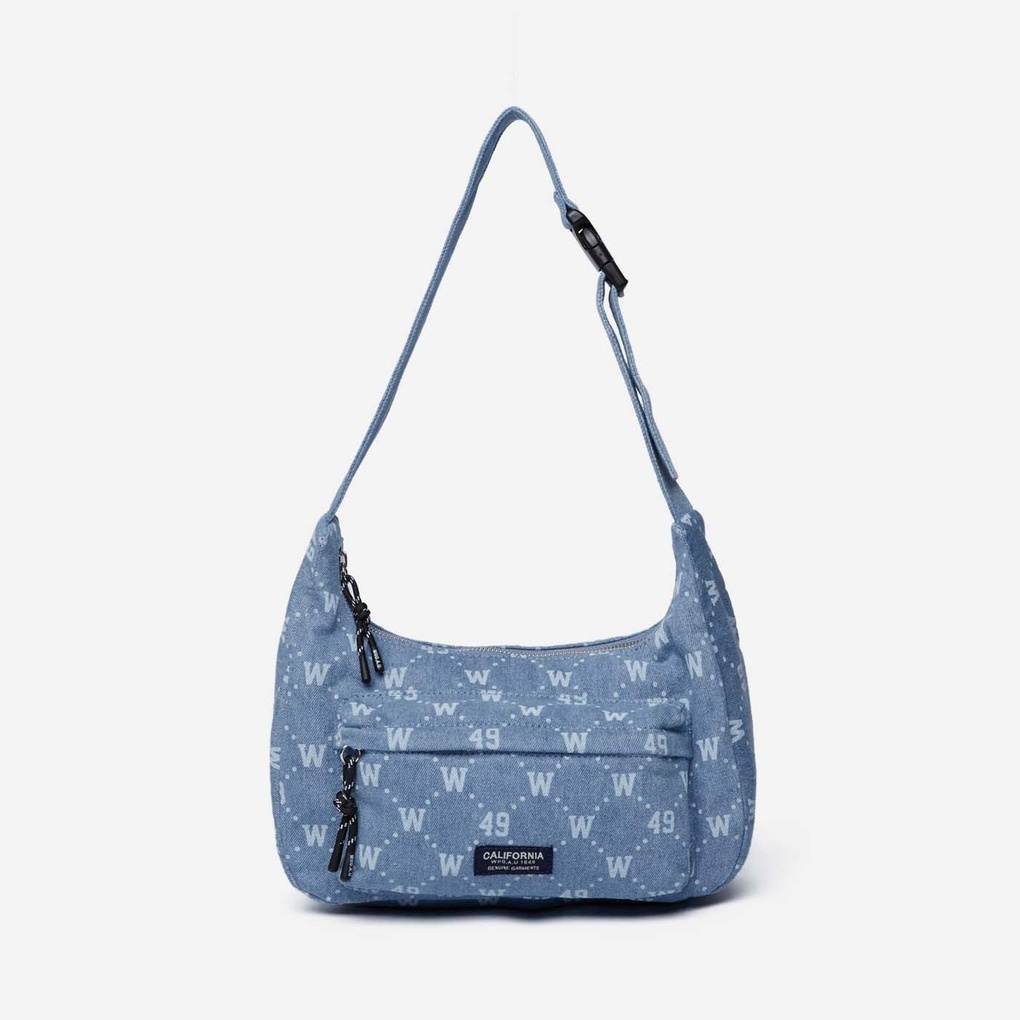 WHO.A.U] Steve Denim Hobo Bag | WHBGD4994A | Shopee Singapore
