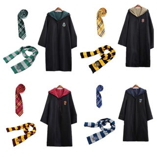 Kids' Harry Potter Gryffindor Robe, Red/Black, Assorted Sizes, Wearable  Costume Accessory for Halloween