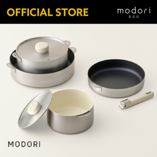 Don't miss out on this cute pink 3-piece cookware set with removable h –  Modori Singapore