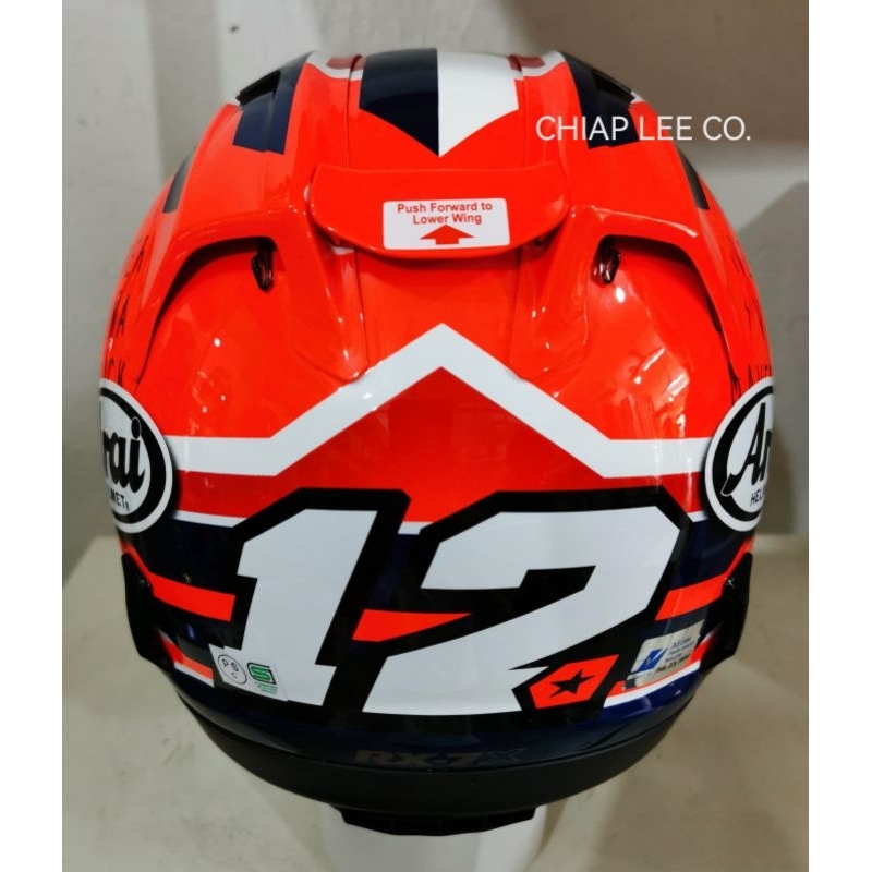 Arai RX7X MAVERICK GP5 (NEW) PSB Approved | Shopee Singapore