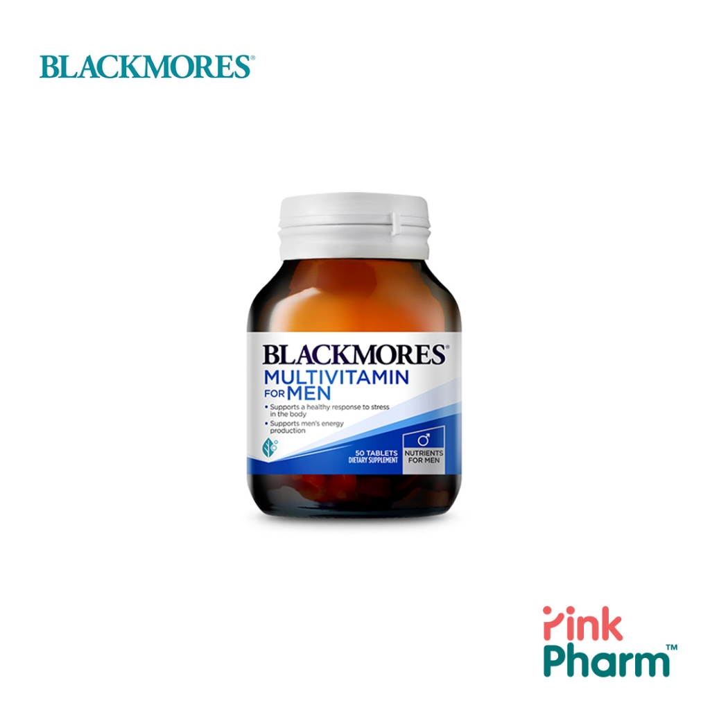 Blackmores Multivitamin for Men 50 Capsules | Shopee Singapore