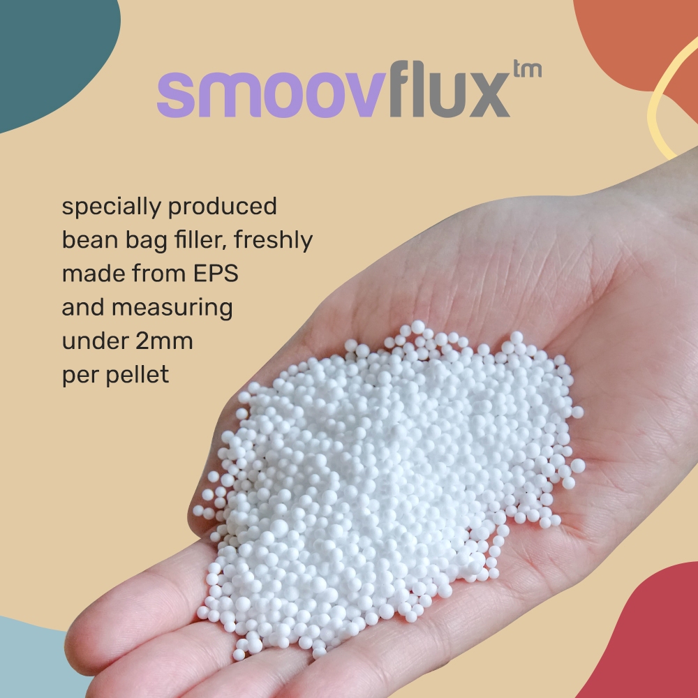 doob smoovflux 1 2mmO Micro Bean Bag Refill Pellets for Stretchy Bean Bags Shopee Singapore