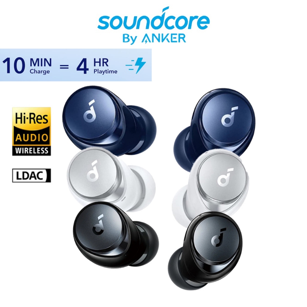 Soundcore by Anker Liberty 4 NC Wireless Noise Cancelling Earbuds TWS True  Wireless LDAC Hi-Res Noise Cancelling Earphones - AliExpress