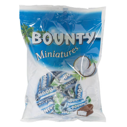 Chocolat Bounty Minis 275g (9 pièces)