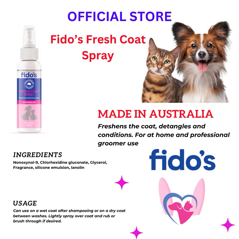 Fidos fresh coat spray best sale