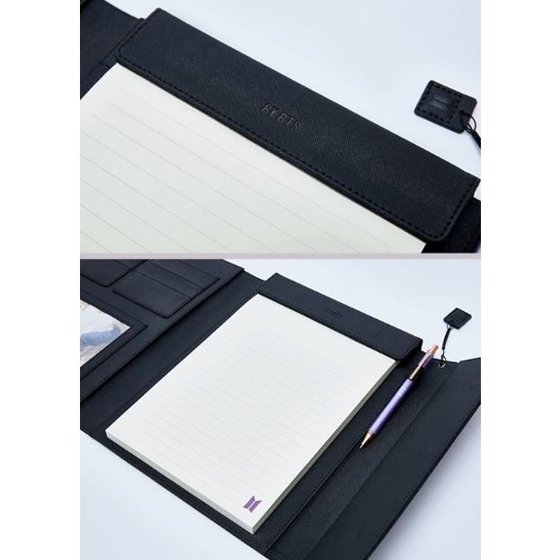 BTS SUGA] Black Note & Cover Set | Shopee Singapore