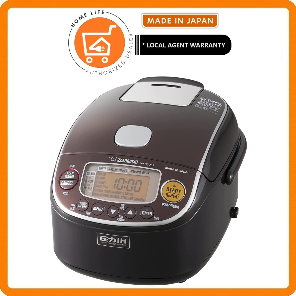 Zojirushi NPRLQ05 IH (Induction Heating) Pressure System Rice Cooker