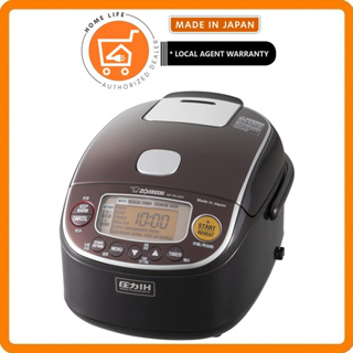 Zojirushi Pressure IH Rice Cooker 10-Cups 220V SE Plug Made in Japan NP-HJH18