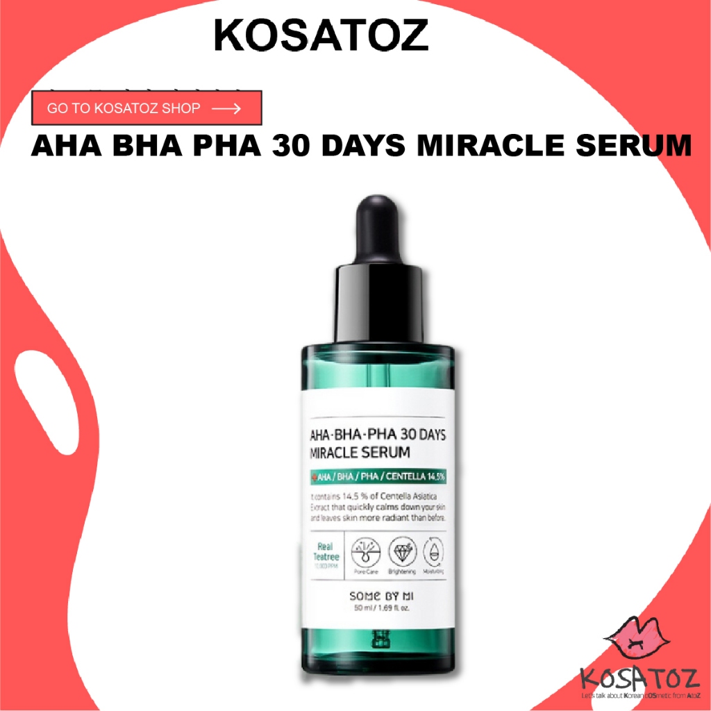 SOMEBYMI AHA.BHA.PHA 30 Days Miracle Serum 50ml | Shopee Singapore