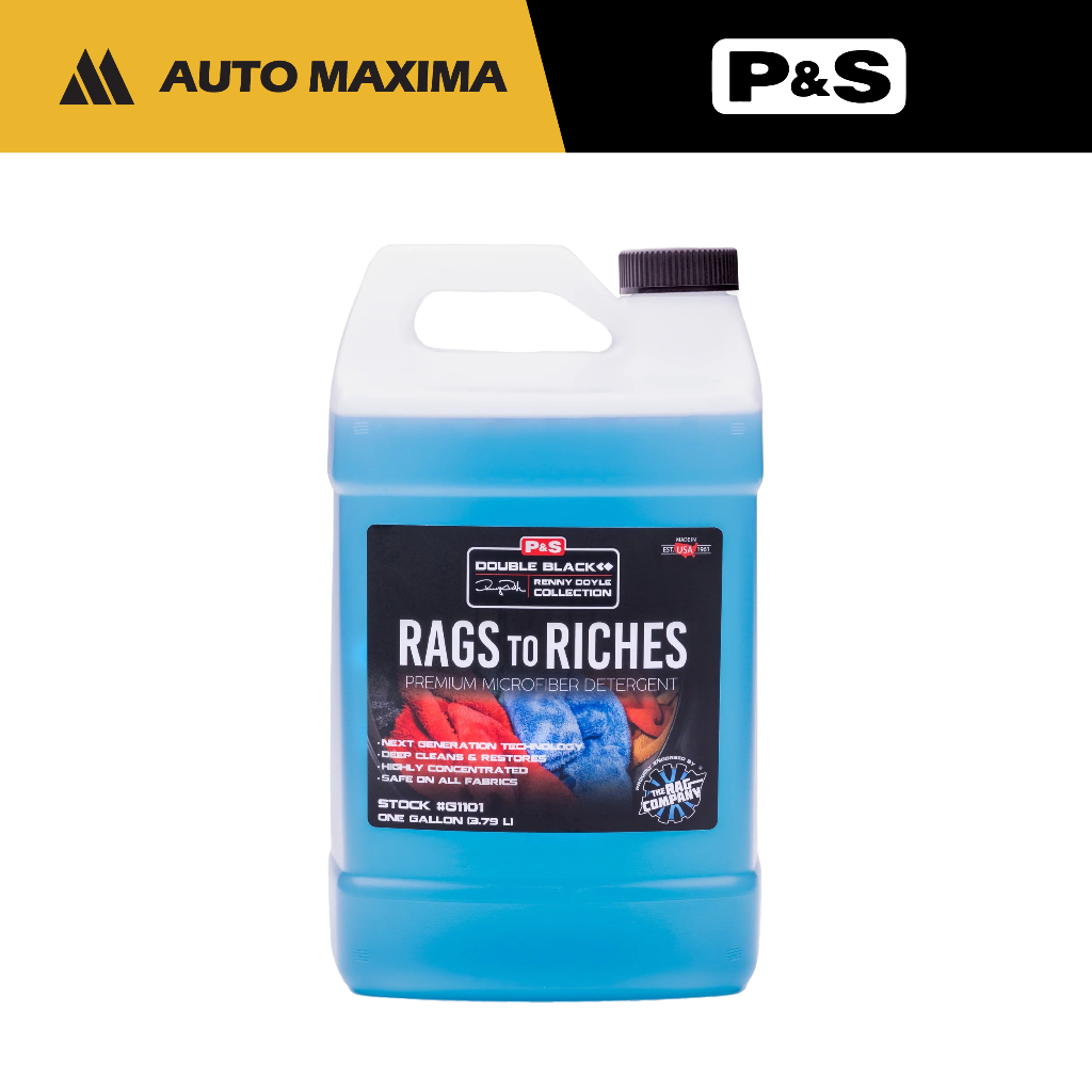 P&S Rags To Riches - Microfiber Detergent 128oz/3.78L