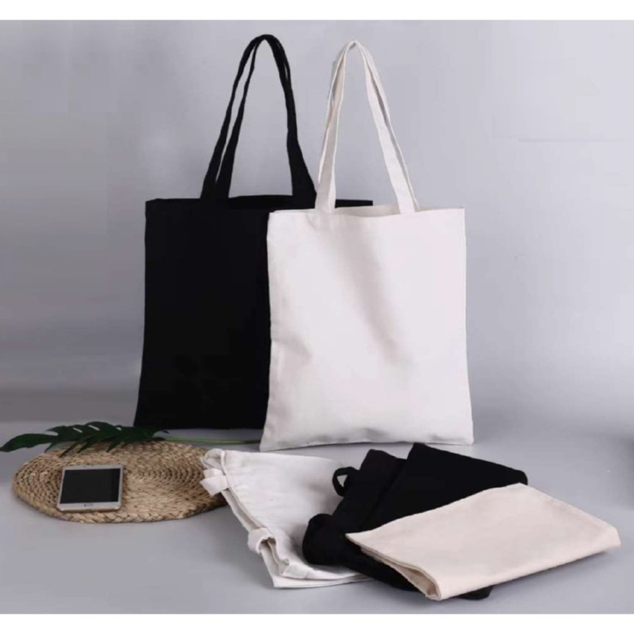 Plain canvas clearance tote bag