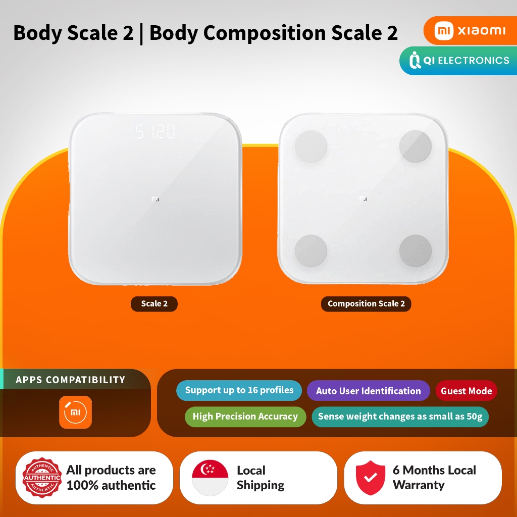 Xiaomi Mijia Body Scale 2 Body Composition Weighing Scale 2