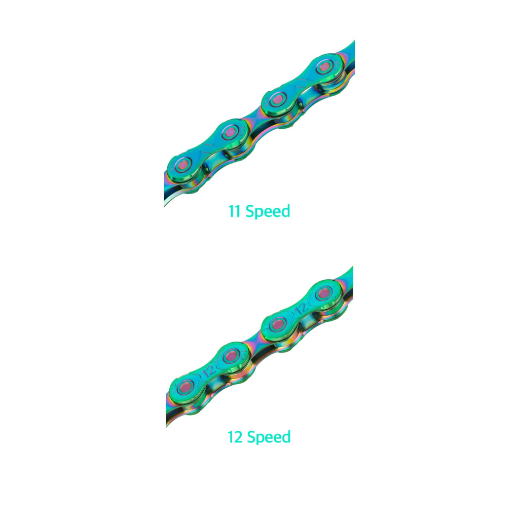 Catena KMC X11 11 Velocit&agrave; &ndash; 118 Maglie &ndash; 1/2 X 11/128 &ndash; Argento &ndash; Con Collegamento Rapido