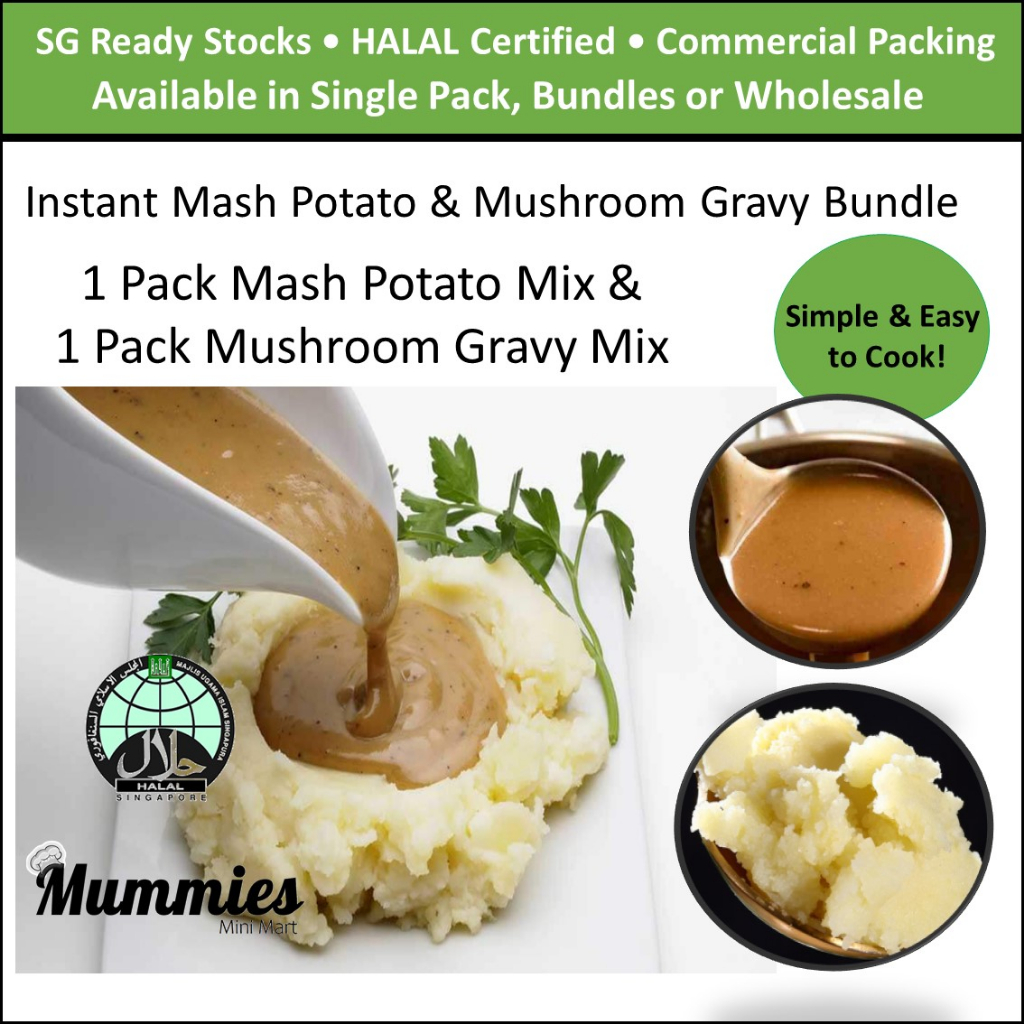 Instant mashed potatoes packet hot sale