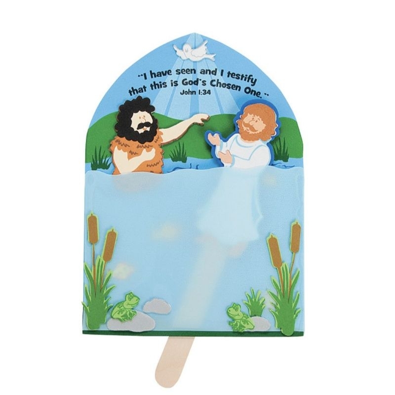 Baptism of Jesus Bible Craft | Christian Activity for Kids | Faith for ...