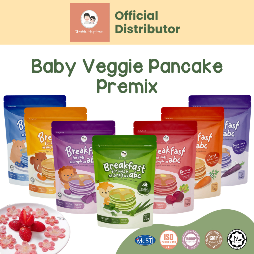 Double Happiness Baby Pancake/Kids Pancake/Veggie Pancake/Hotcake