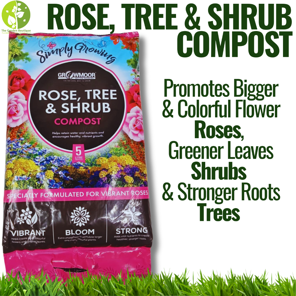 [Local Seller] Growmoor Rose, Tree & Shrub Compost for Healthy Long