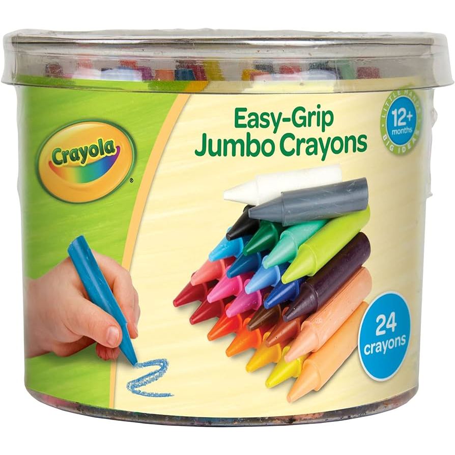 My First Crayola Jumbo Crayons Pack Of 12