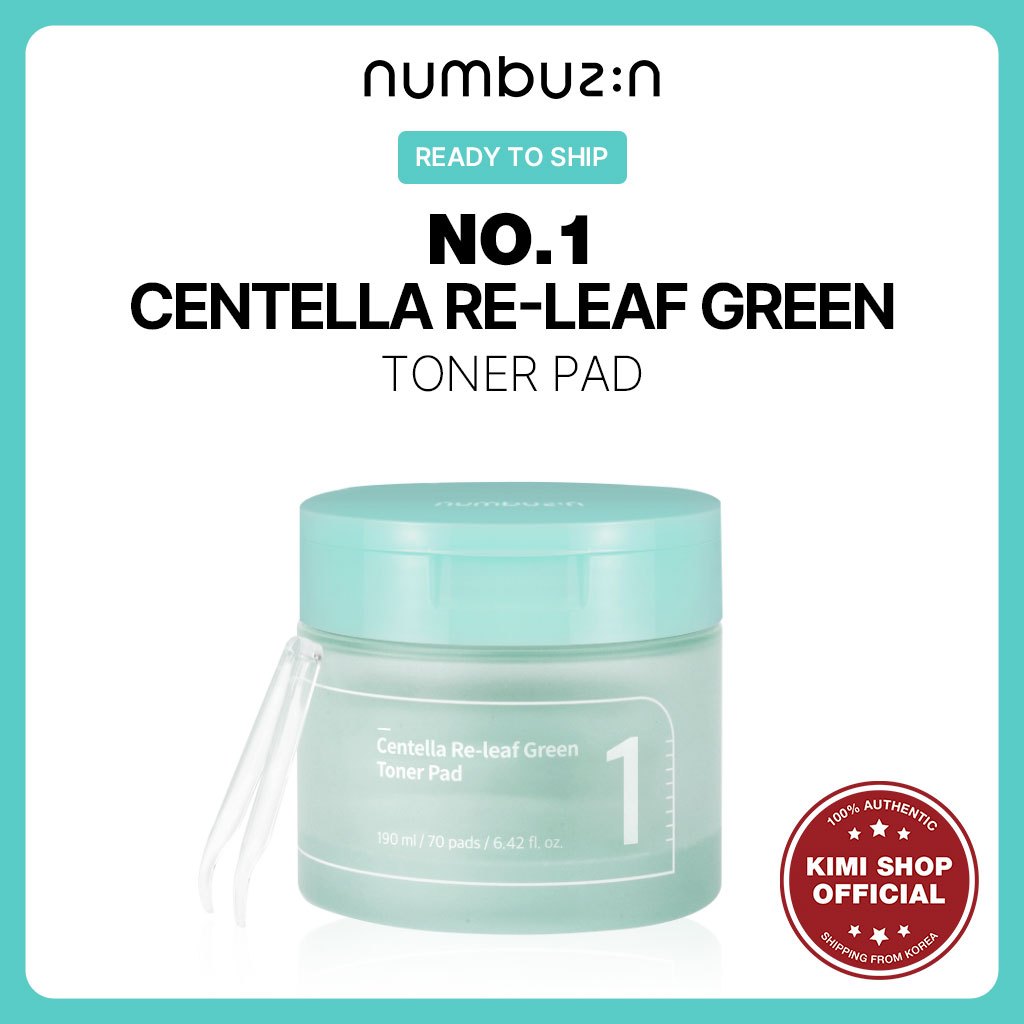 No.1 Centella Re-Leaf Green Toner Pad