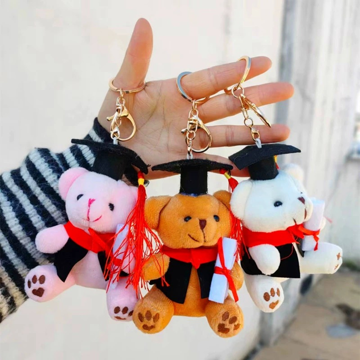 Graduation bear keychain shop
