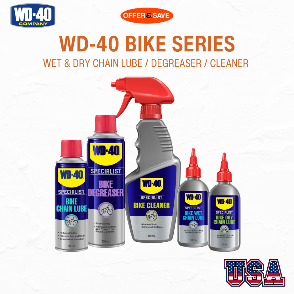 Cleaning chain with best sale wd40