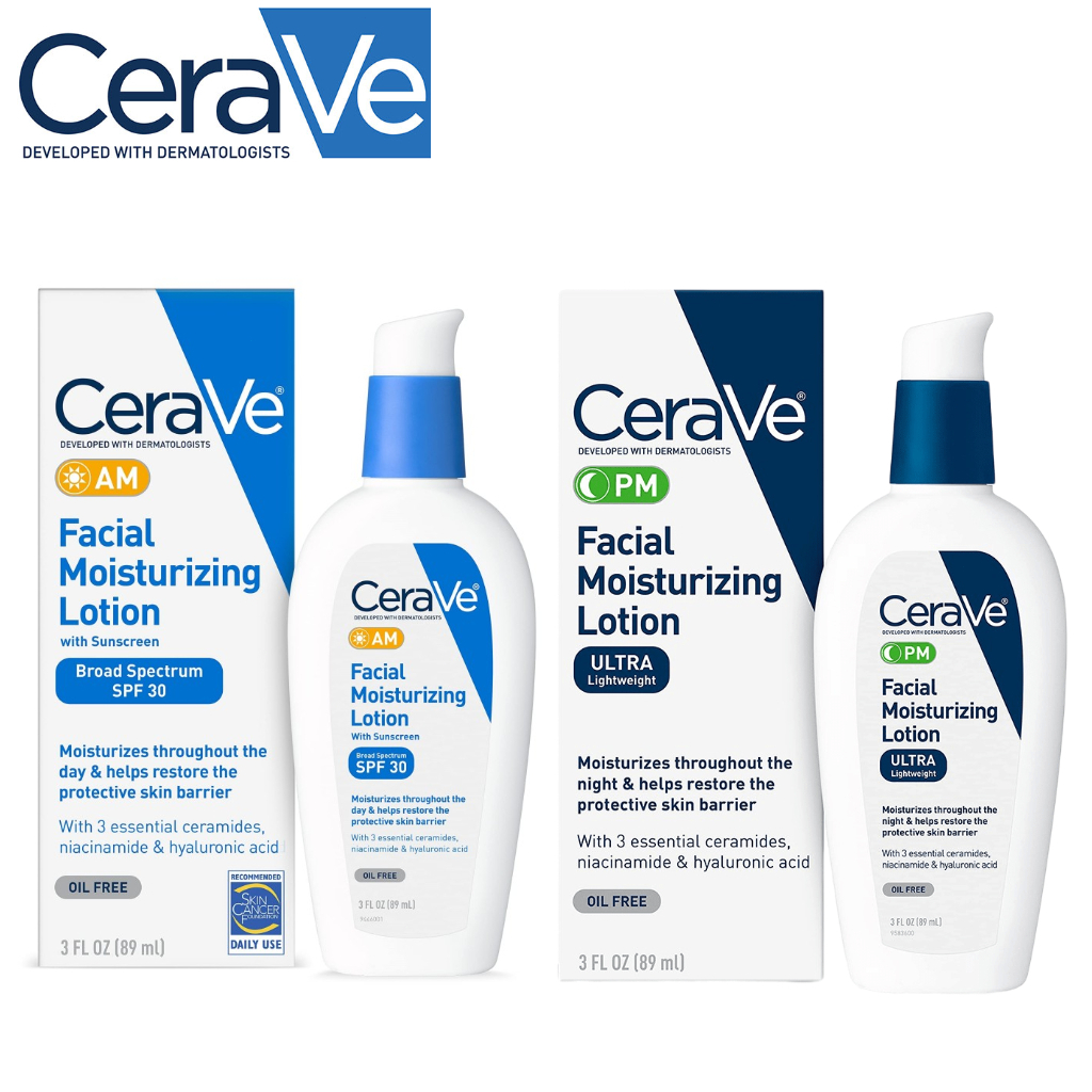 CERAVE AM PM Facial Moisturizing lotion Oil Free Moisturizing