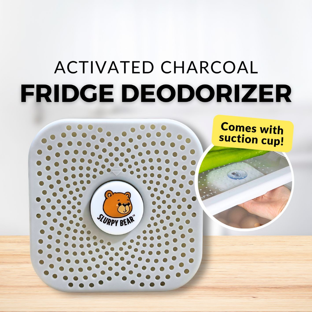 Fridge Deodorizer Activated Charcoal Odour Removal Refrigerator Air Purifier Slurpy Bear