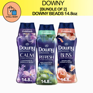 Downy Lavender and Vanilla Bean Infusions In-Wash Scent Booster Beads, 37.5  oz.