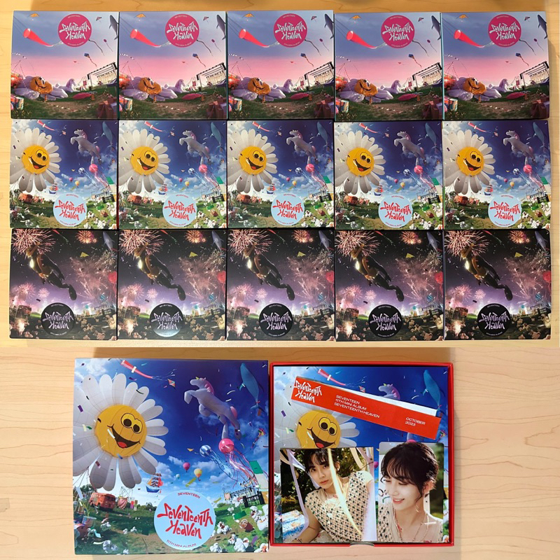 Restock) SEVENTEEN - Seventeenth Heaven Album with inclusions